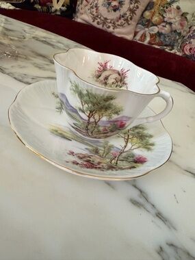 Rare Shelley England Fine Bone China cup and saucer